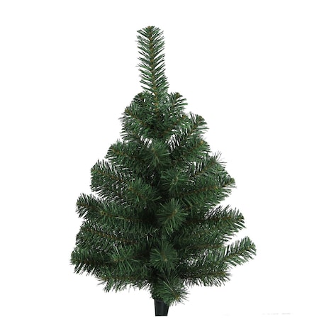Admired By Nature GXT5938-NATURAL 24 In. Artificial Christmas Pine Tabletop Tree 45 Tips With Plastic Cone